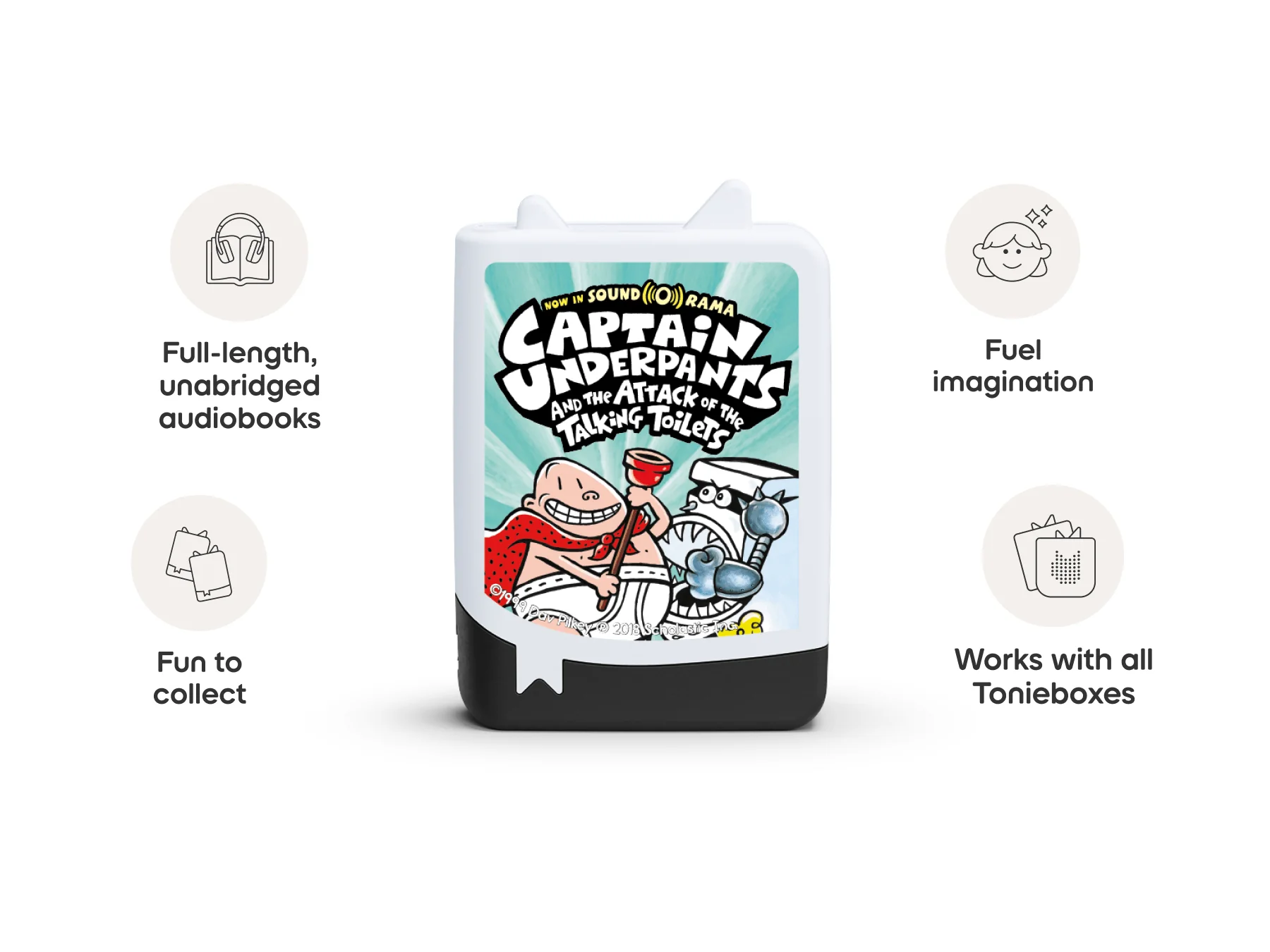 Captain Underpants Book Tonies - 4 Pack - Image 10