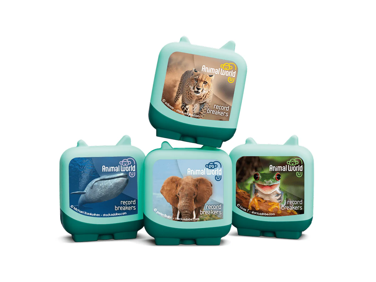 Animal World Record Breakers Pocket Tonies - 4 Pack - Image 3