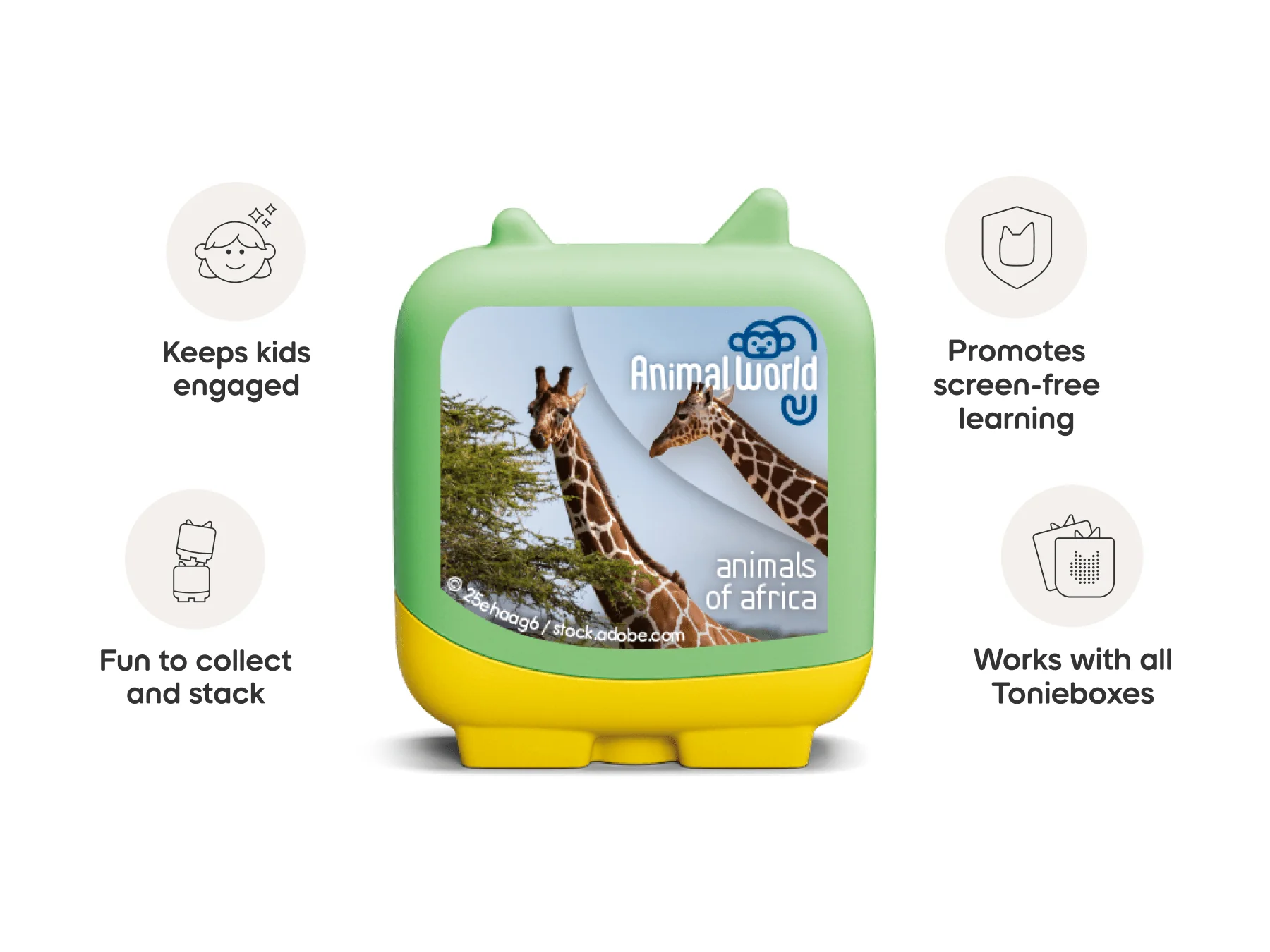 Animal World Animals of Africa Pocket Tonies - 4 Pack - Image 9