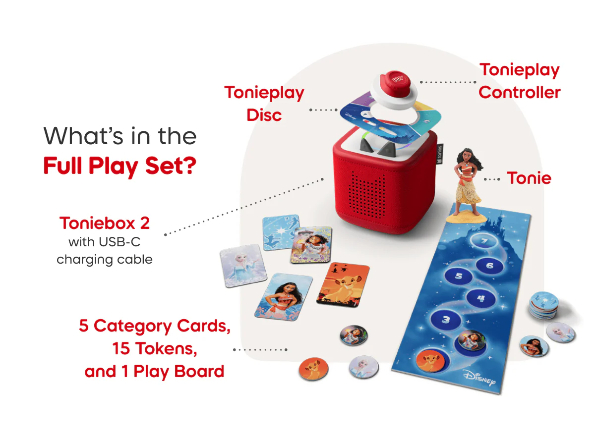 Disney Moana Toniebox 2 Play Set - Cloud Pink - Image 5