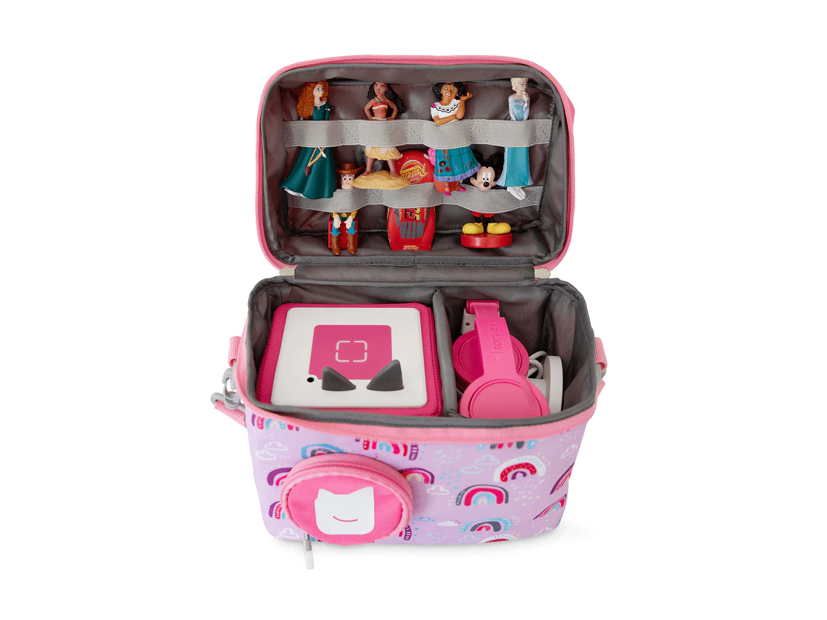 Listen & Go Bag for Toniebox - Pink Over The Rainbow - Image 3