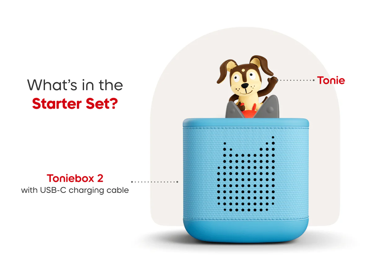 Playtime Puppy Toniebox 2 Starter Set - Sky Blue - Image 6