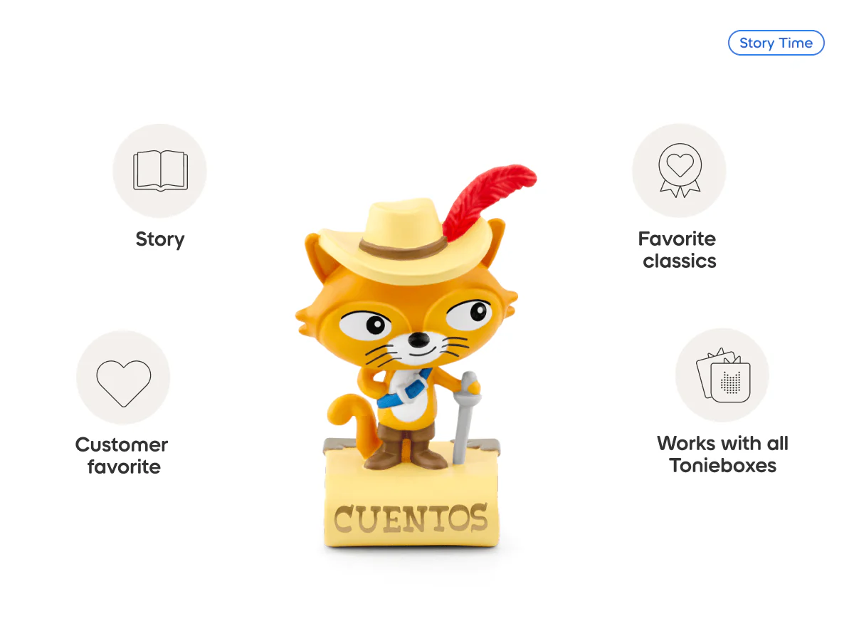 El Gato Con Botas & Otros Cuentos Clásicos Tonie (en Español) - Image 6