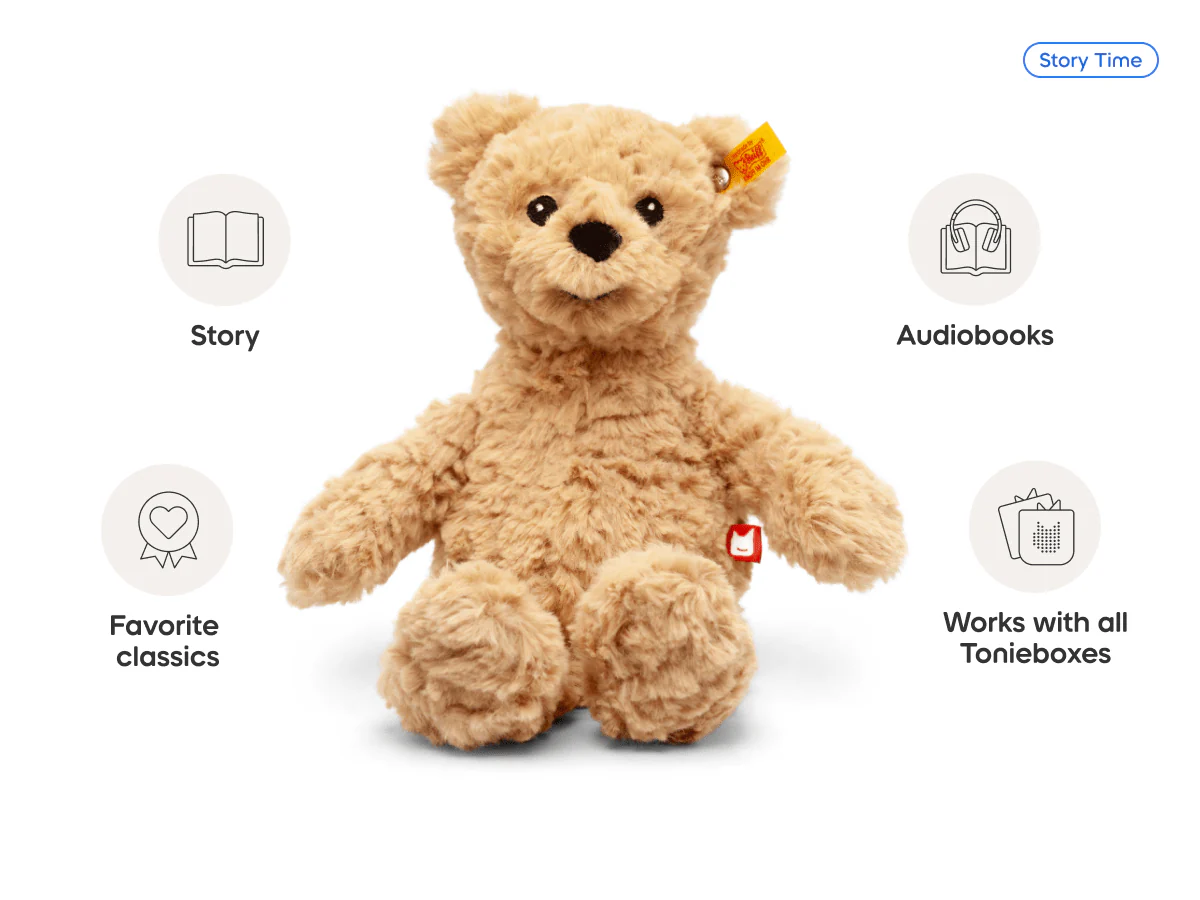 tonies® x Steiff Jimmy Bear Plush Tonie - Image 6