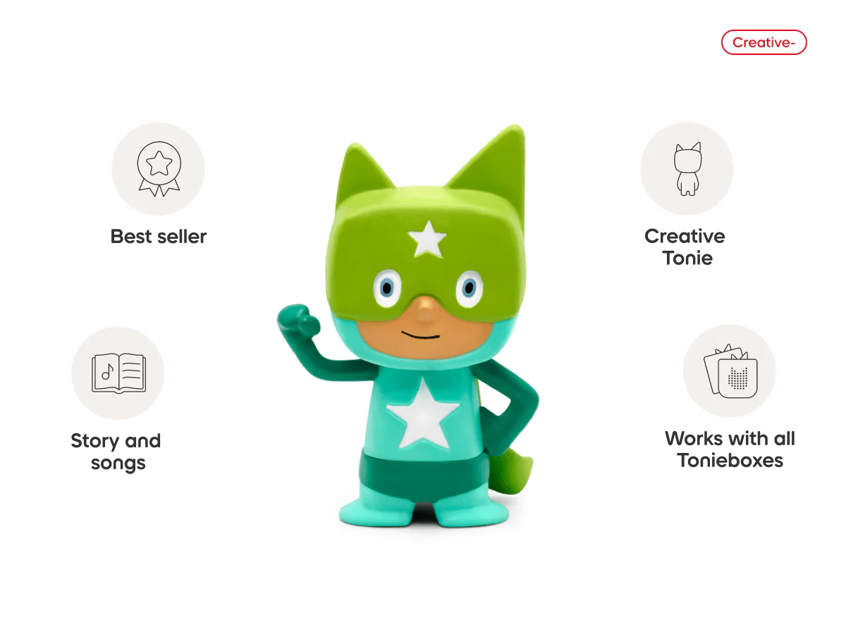 Turquoise & Green Superhero Creative Tonie - Image 6